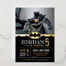 Search for batman birthday invitations Gotham city