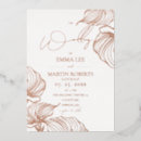 Search for rose gold wedding invitations Formal