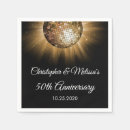 Search for 50th anniversary napkins Celebration