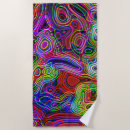 Search for neon beach towels Vintage