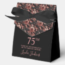 Search for rose gold favor boxes Black
