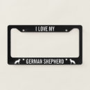 Search for german license plate frames Dog