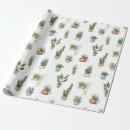 Search for potted plants wrapping paper Nature