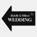 Search for directions wedding signs Couple