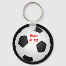 Search for soccer keychains White