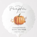 Search for pink pumpkin birthday balloons Mother to be