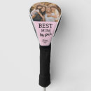 Search for pink golf head covers Best mom by par