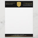 Search for gold letterhead Lawyer