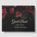 Search for gothic wedding guest books Roses