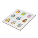 Search for owl tiles Colorful