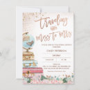 Search for miss to mrs invitations Rose gold