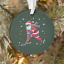 Search for santa hockey christmas decor Winter