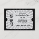 Search for ticket business cards Admission tickets