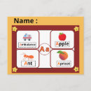 Search for alphabet letter postcards Preschool