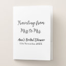 Search for bride pocket folders Bridal shower