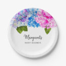 Search for hydrangea paper plates Flower