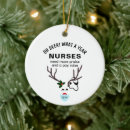 Search for funny nurse ornaments Medical