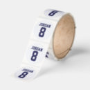Search for jersey number stickers Team