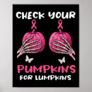 Search for funny breast cancer posters Trick or treat
