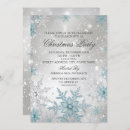 Search for blue and silver christmas invitations Party