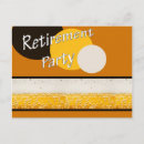 Search for retirement postcard invitations Elegant