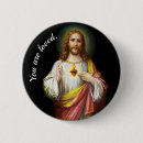 Search for sacred heart buttons Catholic