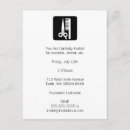Search for hair salon invitations Scissors