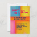 Search for funny 30th birthday invitations Pink