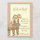 Search for gender reveal with giraffe New baby