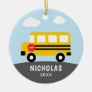 Search for school bus ornaments Preschool