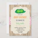 Search for two peas in a pod invitations Girl
