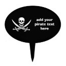 Search for skull cake toppers Pirate