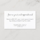 Search for salon discount cards Vintage