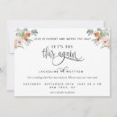 Search for postponed invitations Love is patient