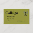 Search for radio business cards Shortwave