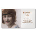 Search for art deco business cards hairdresser