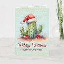 Search for southwest christmas cards Cactus