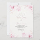 Search for pink and white wedding invitations Greenery