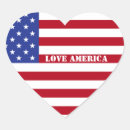 Search for red white blue hearts stickers America