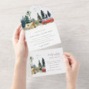 Search for camping wedding invitations Woods