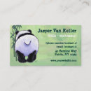 Search for panda bear business cards Bamboo