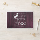 Search for dog laptop skins Rustic