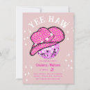 Search for pink disco invitations Western