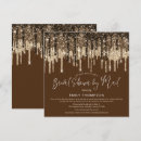 Search for by mail bridal shower invitations Gold