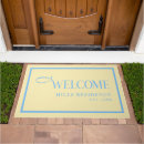 Search for blue yellow doormats Welcome