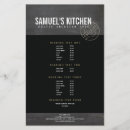 Search for menu flyers Modern