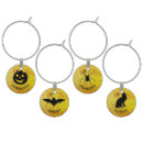 Search for halloween wine charms Typography