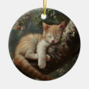 Search for orange tabby cat ornaments Kitten