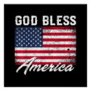 Search for god bless america posters Flag