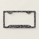 Search for girly license plate frames Black